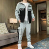 Men Tracksuit Clothes 2 Pcs Set Jackets Pants Streetwear Clothing Jogging Suit Men